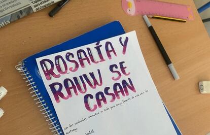 Una de las noticias de los alumnos./ N N.