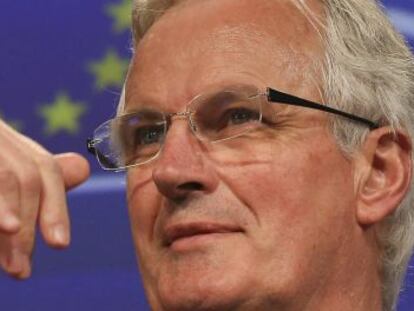 El comisario europeo de Mercado Interior y Servicios, Michel Barnier.