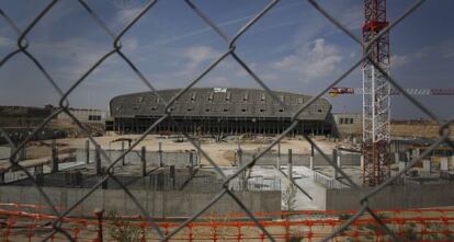 El Estadio de La Peineta de Madrid, cuya obras de remodelación están a cargo de FCC.