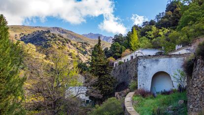 Imagen de 2018 del pueblo abandonado de La Cebadilla (Granada).