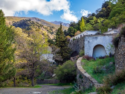 Imagen de 2018 del pueblo abandonado de La Cebadilla (Granada).