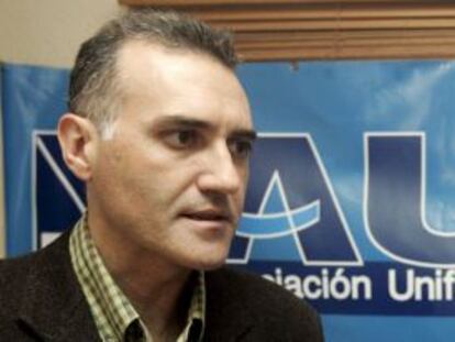 El secretario general de AUGC, Alberto Moya.