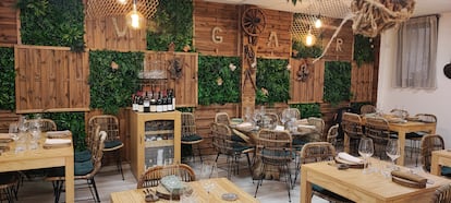 Sala del restaurante Svgar.