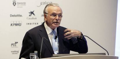 Isidro Fainé, presidente de la fundación La Caixa