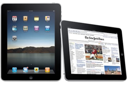 El iPad de Apple.
