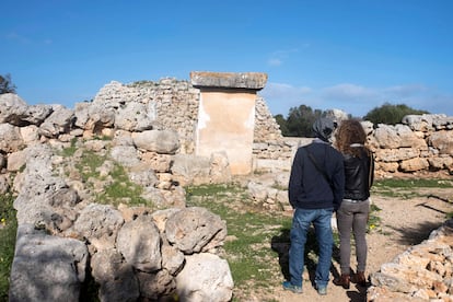 El poblado Talayótico de Trepucó en el municipio de Mahón (Menorca).