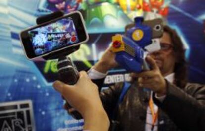 Dispositivos tecnológicos presentados ayer en el CES.