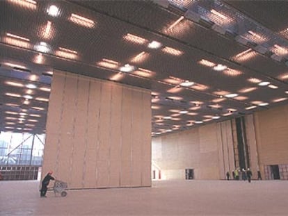 Interior de la sala de convenciones del CCIB.