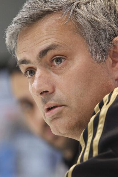 Mourinho, ayer.