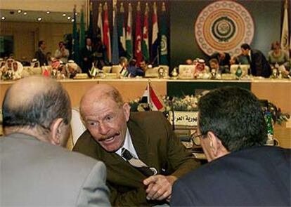 Ezzat Ibrahim Al-Duri, durante una reunión de la Liga Árabe en Egipto el pasado marzo.