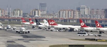 Aeropuerto de Atat&uuml;rk, en Estambul.