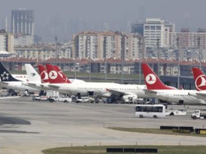 Aeropuerto de Atat&uuml;rk, en Estambul.