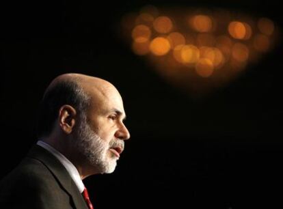 El presidente del banco central de EE UU, Ben Bernanke.