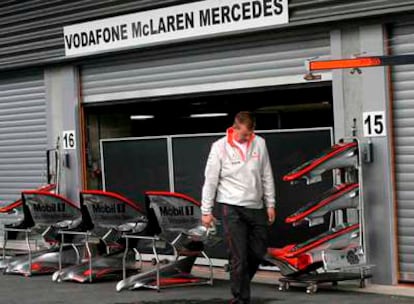 Los talleres de McLaren esta temporada.