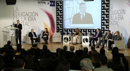 Ruiz-Gallard&oacute;n en un foro de UNIR y Efe en M&eacute;xico.