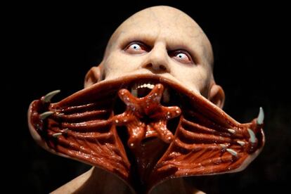 Una pieza de la película 'Blade', durante la exposición 'En casa con mis monstruos'.