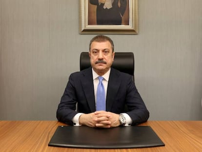 El nuevo gobernador del banco central turco, Sahap Kavcioglu.