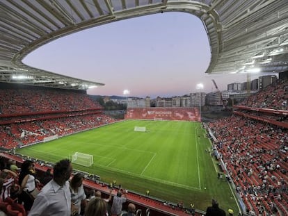 Imagen del nuevo estadio de San Mamés