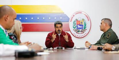 El líder chavista, Nicolás Maduro.