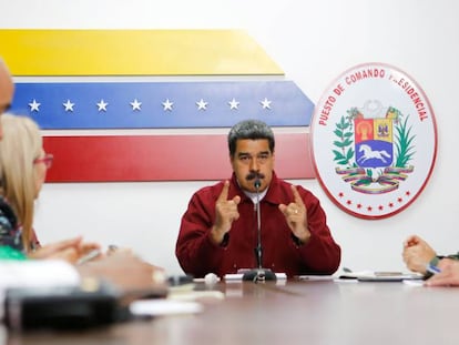 El líder chavista, Nicolás Maduro. 