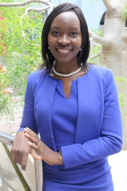 Topyster Muga, directora de Airtel Money en Kenia y Mujer IT 2015 en &Aacute;frica subsahariana