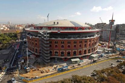 Las Arenas de Barcelona, que el prximo 24 de marzo abrir como centro comercial.