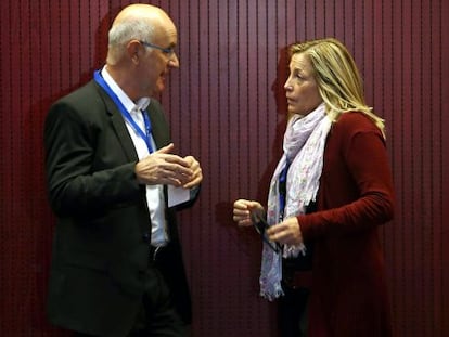 Josep Antoni Duran y Joana Ortega.
