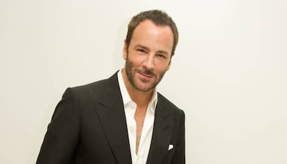 Tom Ford, a finales de octubre en la rueda de prensa de su segunda pel&iacute;cula, &#039;Nocturnal Animals&#039;, en Beverly Hills.