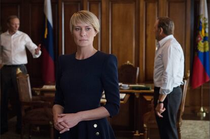 Claire Underwood (Robin Wright) en House of Cards.