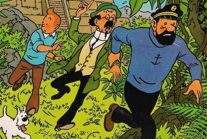 Una imagen de 'Tintín y los pícaros'.