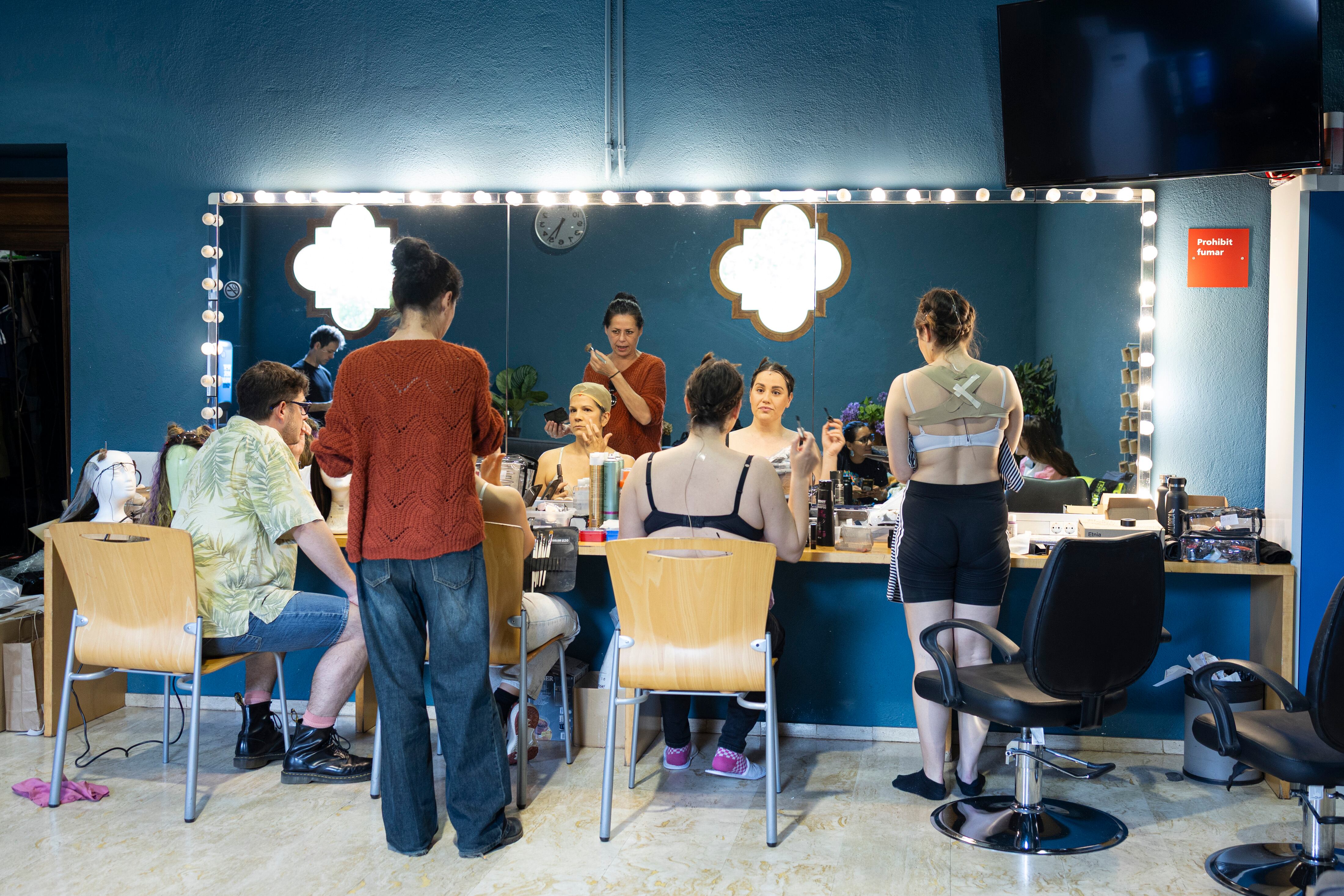 “Prou de fotre crits, que sembleu La Calòrica”: Cinc setmanes d’assaig de ‘La brama del cérvol’