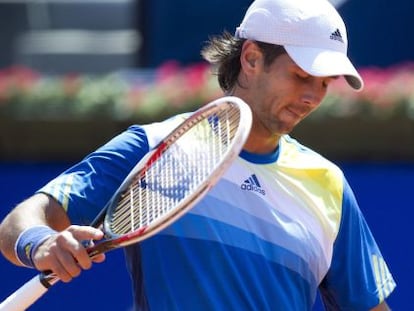 Verdasco se lamenta ante Gulbis. 