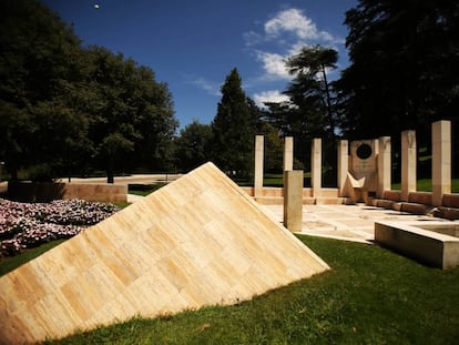 Homenaje a Miguel Hernández en el Parque del Oeste.