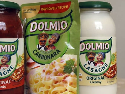 Salsas para pasta de la marca Dolmio.