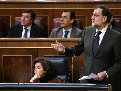 Sesion de control al Gobierno en el Congreso de los Diputados.