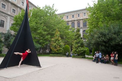 Asaltos de la Danza en el Museo Reina Sofía, propuesta de la Asociación de Profesionales de la Danza de Madrid para celebrar el Día Internacional de la Danza.