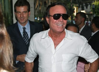 Julio Iglesias en una imagen de julio de 2008