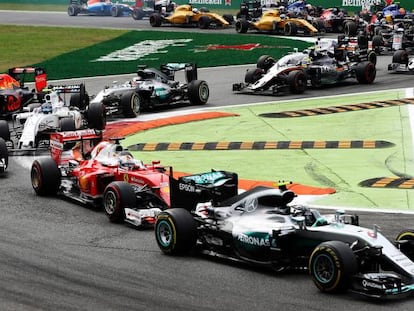 Rosberg lidera la prueba en Monza