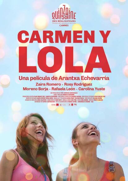 Intérpretes: Rosy Rodríguez, Zaira Morales y Moreno Borja. Género: drama. España, 2018. Duración: 103 minutos.