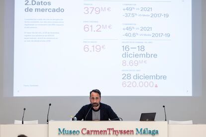 Las salas de cine españolas cerraron 2022 con un balance positivo, tras recaudar 379 millones de euros, un 49% más que en 2021, y atraer a 61,2 millones de espectadores (+45 %), aunque el sector sigue un 40 % por debajo de las cifras prepandemia. La Federación de Cines de España (FECE), que representa a más del 80 % de los empresarios de salas de cine del país, ha presentado este miércoles en el Festival de Málaga su balance oficial del ejercicio 2022, en el que constata la recuperación del sector, si bien "a una velocidad más lenta de lo que es necesaria para su supervivencia", afirmó el director general de FECE, Luis Gil.