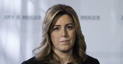 La presidenta de la Junta de Andaluc&iacute;a, Susana D&iacute;az.