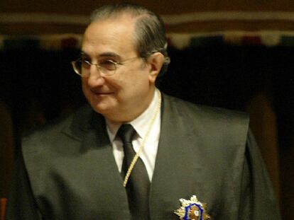 El magistrado conservador del Constitucional Vicente Conde.