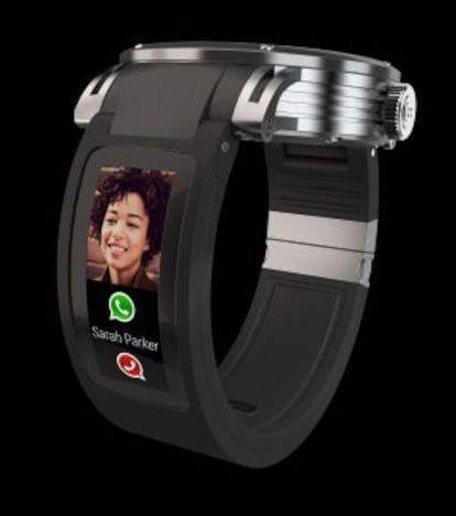 La moda de casar reloj y teléfono está en alza, como prueba este Kairoos.