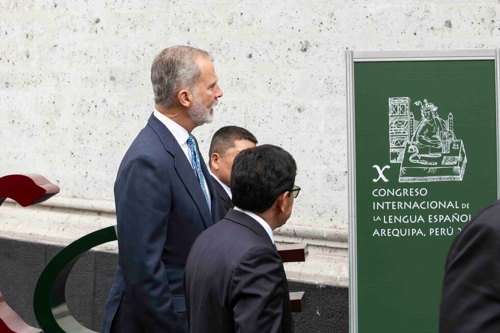 El rey Felipe VI dice que el congreso de la lengua de Arequipa “es una ...
