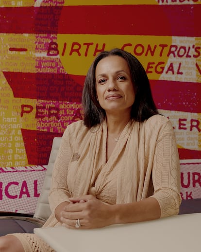 Alexis McGill Johnson, presidenta y CEO de Planned Parenthood, fotografiada su despacho en la sede de la organización en Nueva York.