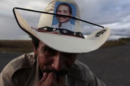 Juan Pérez, un simpatizante de Daniel Ortega.