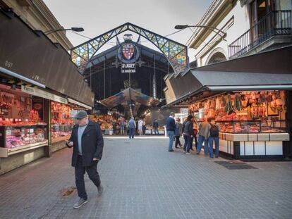 El mercat de la Boqueria serà un dels que s'integrarà al 'marketplace' en la primera fase.