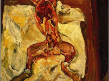 'El conejo despellejado' (1922), de Chaim Soutine.