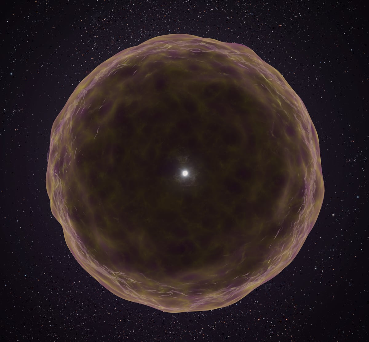 First observation of a star's interior opens unprecedented window into the birth of matter