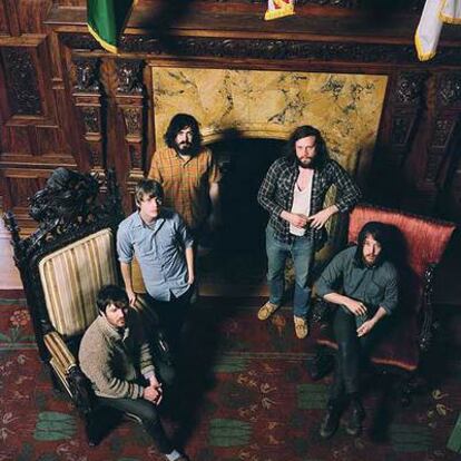 El grupo The Fleet Foxes, de Seattle, en una imagen de promoción.